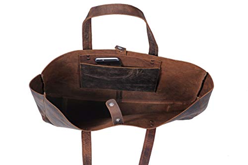 KomalC Leather Tote Bag for Women Purse Satchel Travel Bag shopping Carry Messenger Multipurpose Handbag