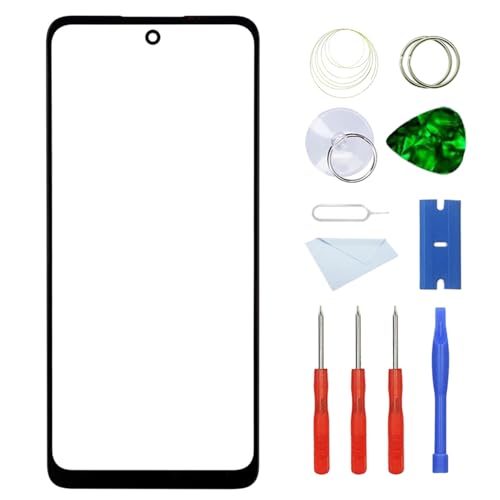 MovTEK Pantalla Repuesto Cristal Tactil Frontal +OCA Compatible con Motorola Moto G22/E32/E32s con Kit de Herramientas -6.5'