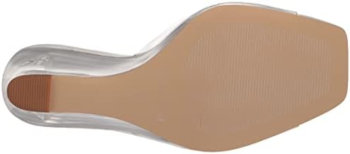 CHARLES DAVID Women's Espy Wedge Sandal, Clear, 5.5 | Image 3