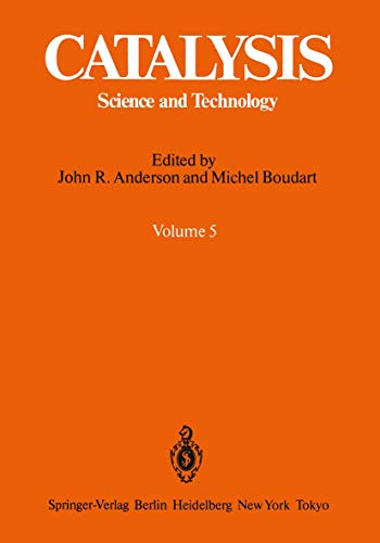 Catalysis: Science and Technology Volume 5