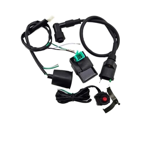 Faisceau électrique et bobine d'allumage pour pit bike et dirt bike 50cc à 160cc