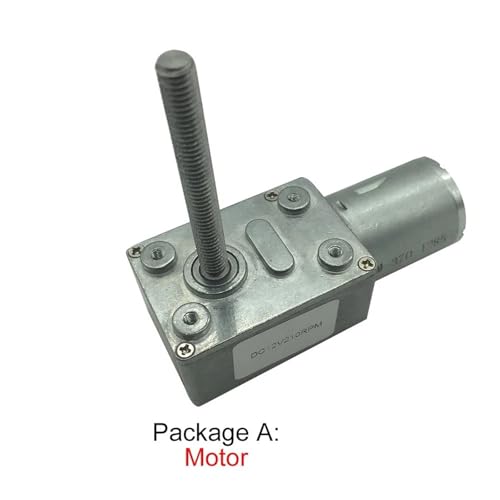 Motor de engranaje helicoidal invertido con freno automático para robótica 2