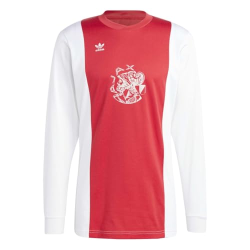 Maillot de foot Ajax Amsterdam OG rouge adidas homme pour look rétro urbain