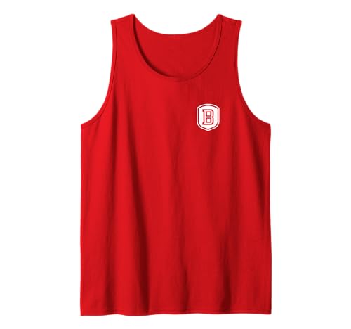Bradley University Braves Primary Left Chest Tank Top