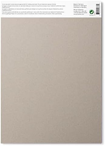 Winsor & Newton 6534005 podkładka akrylowa, 15 arkuszy, rozmiar A4, biała