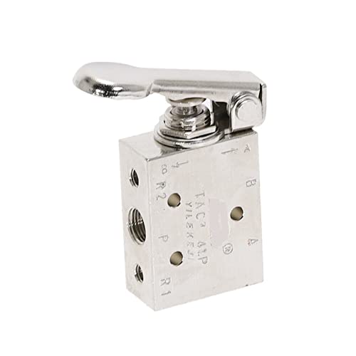 Zawór mechaniczny TAC2-41P zawór wydechowy 2-pozycyjny 5-drożny 1/8quot; dźwignia powrotna sprężynowa pneumatyczny przełącznik zaworu 1 szt. (bez okuć)