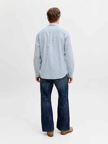 Jjesummer Linen Blend Shirt L/S Sn – Ansicht 3
