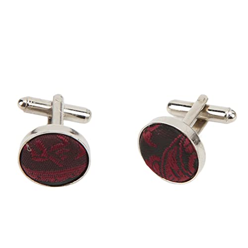 Set de corbatas para hombre con pañuelo y gemelos miniatura 7