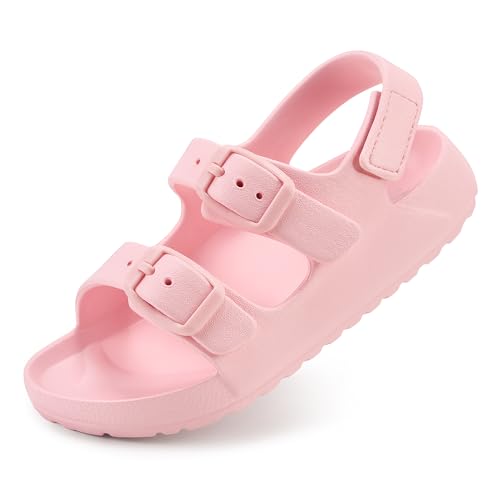 Image of Stelle Toddler Girls Sandals Adjustable Buckle Open Toe Sandal
