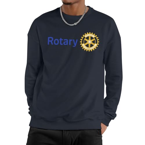 Rotary-International Sweatshirt Unisex Crew Neck Sweatshirt Casual