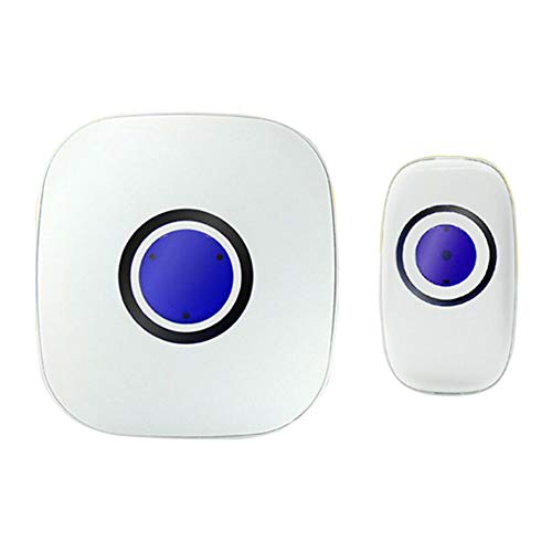 Preisvergleich Produktbild CAQQ Kabelloses Türklingel-Set, 150 m Reichweite, Batteriebetrieben