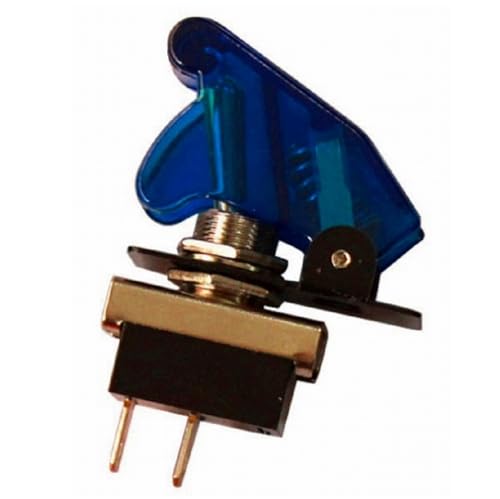 ミサイルスイッチ ON/OFF切替 12V/24V兼用 ブルー