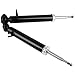 AUTOMUTO Rear Shock Absorbers Compatible with 2007-2013 for BMW X5 Shock Absorbers Struts Replace 341727 37346 341728 37347, 2Pcs