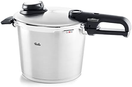 Fissler Vitavit Premium Pressure Cooker with Steamer Insert, 6.3 ...