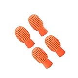 AMSLSIU Packung mit 44 x Silikonhülle, kompakte Größe, Percussion Teil, Stangengehäuse, zeitsparende Ersatzteile, Trommelzubehör, Stick Abdeckung