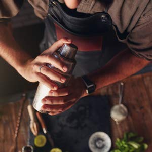 GWHOLE 3 stuks Cocktail Shaker Cocktail Making Set 750 ml met recepten (e-book), ingebouwde zeef, dubbele maatmeter… - Afbeelding 8