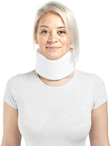 Soft Foam Neck Brace Cervical Collar, Adjustable Neck Support Brace for Sleeping