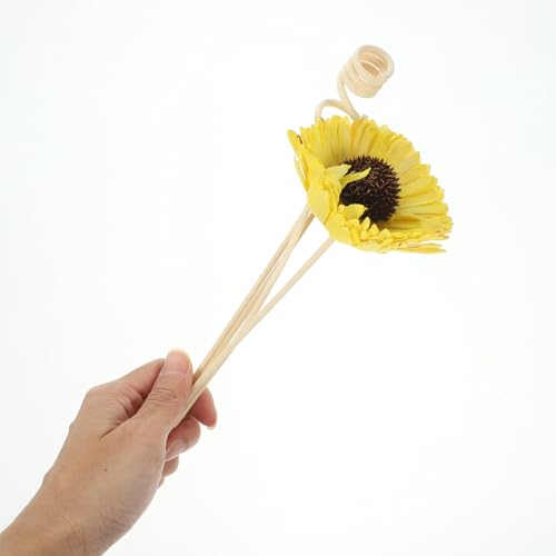 Set de varillas difusoras HOMSFOU con aroma y decoración miniatura 4