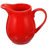 Holibanna Sauciere Aus Keramik - Soßenbecher Mit Griff 10x5x5cm