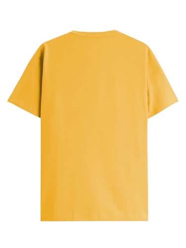 Image of ADRO Unisex 100% Cotton Regular Tshirt | Printed | Graphic Printed | Chest Printed