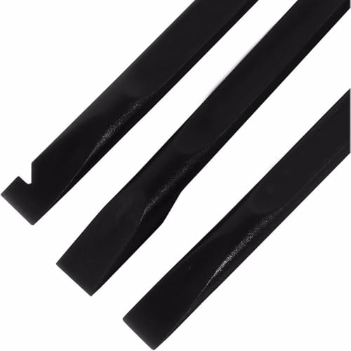 Fongmore 3-teiliges Karbonfaser-Kunststoff-Schaber-Spudger-Hebelwerkzeug-Set, Elektronik-Reparatur-Öffnungswerkzeug-Set für Laptop, Handy, Tablet, Computer-Smartphones
