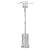 Fire Sense 46,000 BTU Gray Stainless Steel Commercial Patio Heater