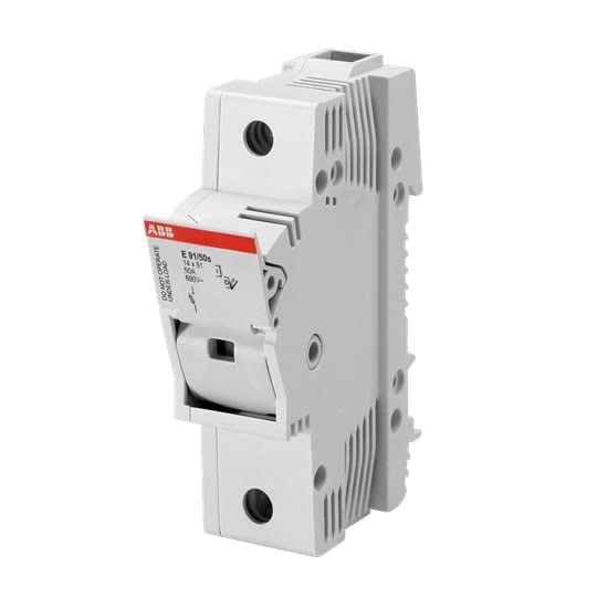 Abb-entrelec - Base portafusible e91n/50 50a 1 polo+neutro