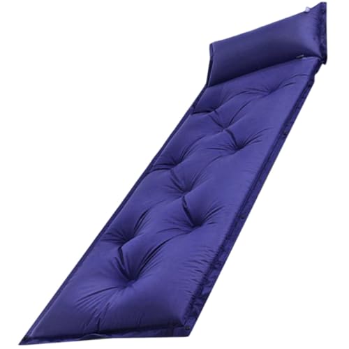 Lurrose Colchoneta Inflable Cama Cómoda y Ligera para Dormir Portátil de Poliéster y PVC Adecuado para Camping y Senderismo en Viajes