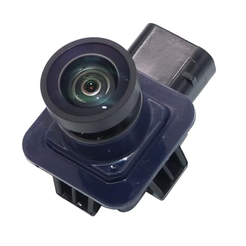 Image of SecosAutoparts Rear View Backup Camera 170 Wide-Angle HD Color Night Vision with Track Lines Compatible with Ford Transit 150 250 350 350HD 2015-2017 Cargo Van 2018 2019#CK4Z-19G490-A CK4Z19G490A