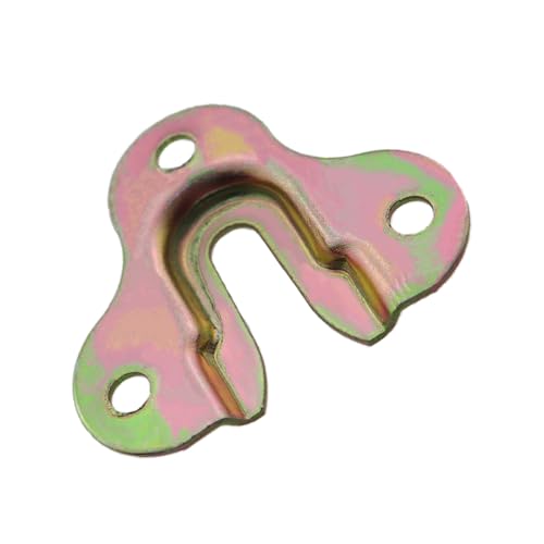 Image of 10PCS 50x43mm Zinc Yellow Butterfly Hanging Piece Iron Metal Mirror Picture Frame Hanger Furniture Connector Hook with Screw for Hanging Plaques Mirror Frame Picture Frame