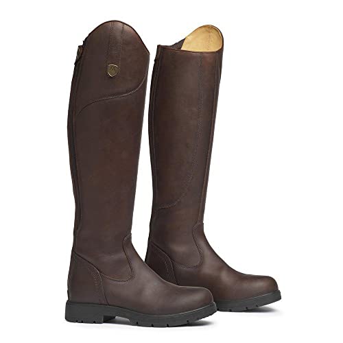 Mountain Horse Womens Wild River Long Riding Boots - Brown Footwear Calf Size - Regular/Regular, Footwear Size - 42