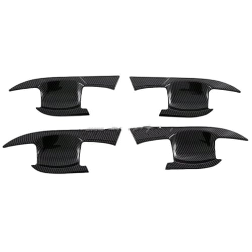 Manija puerta externa Mitsubishi Outlander 2022 2023 2024: protector cuenco carbono LHD