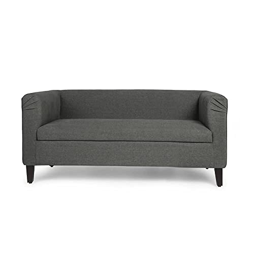 Image of Wakefit Sofa Set | 3 Year Warranty | Sofa 4 Seater, 4 Seater Sofa for Living Room, Wooden Sofa Set, Sofa Set 2+1+1 Seater - Miami(Tahoe : Ash Grey)