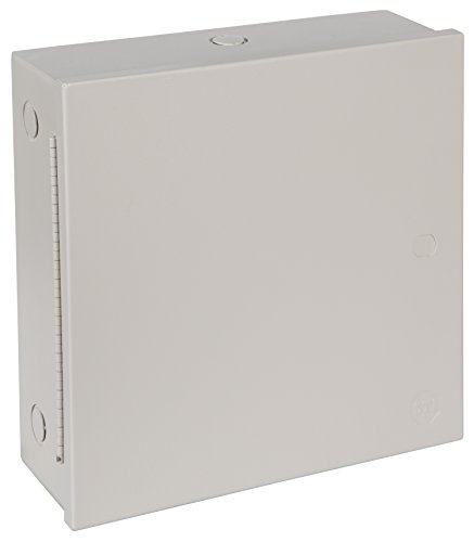 Safety Technology International, Inc. STI-EM121204 Metal Protective Cabinet, UL/cUL Type1, Powder Coated, Piano Hinge, 12” x 12” x 4