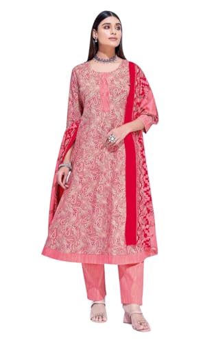 Salwar Kameez Anarkali en coton, ensemble ample anti-transpiration pour peau sensible