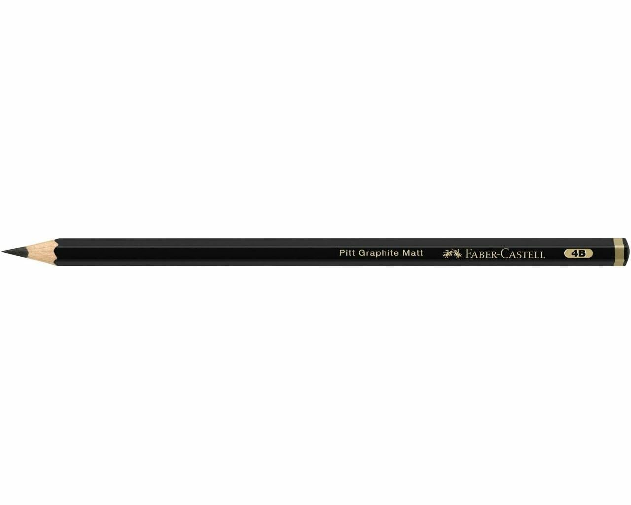 FABER-CASTELL Bleistift Pitt Graphite Matt 4B 12er