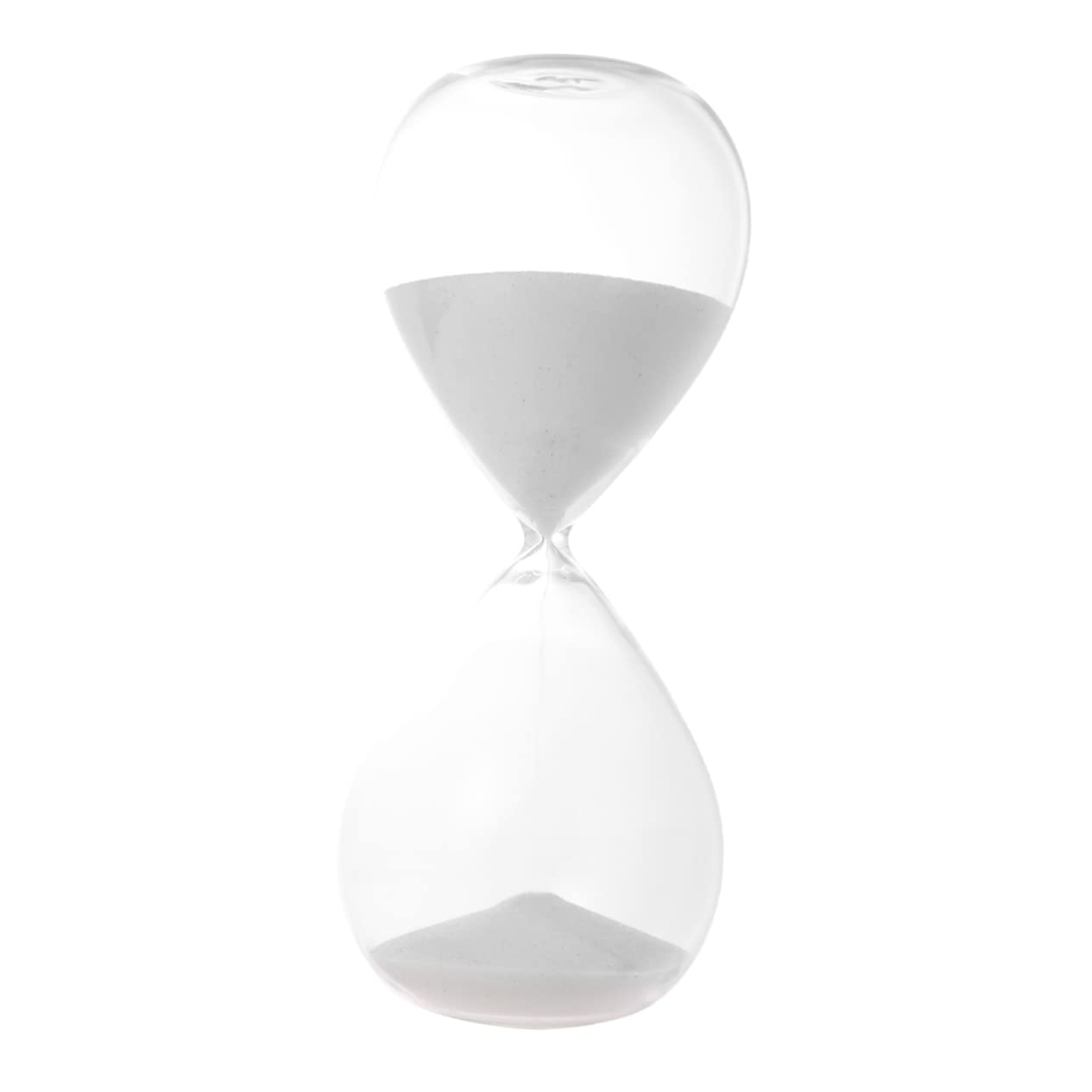 Reloj de Arena Moderno de Cristal Transparente, 30 Minutos