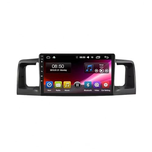 Estéreo de automóvil 4 nuclear para Toyota Corolla 2005-2013 con mirror link y GPS