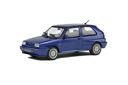 Scale Model Compatible with Volkswagen Golf Rally 1989 Blue Pearl 1:43 SOLIDO SL43113024