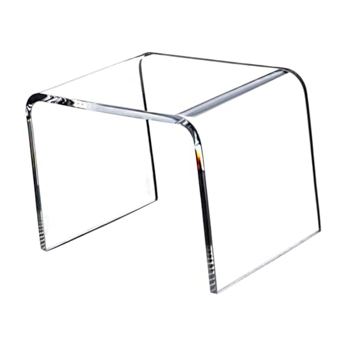Table d'extrémité transparente ultra robuste avec structure minimaliste - 8