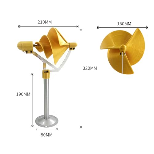 Aecorbir 1-10W Micro Gerador Eólico Espiral Modelo 1-12V Gerador De Ímã Permanente DIY Turbina Eólic