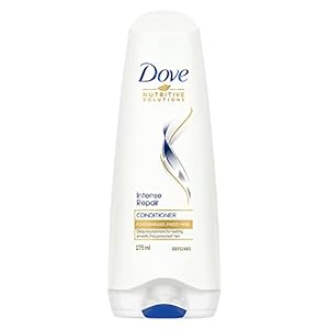 Dove Intense Repair Conditioner 175 ml, With Keratin Actives to Smoothen Dry and Frizzy Hair – Deep Conditions Damaged…