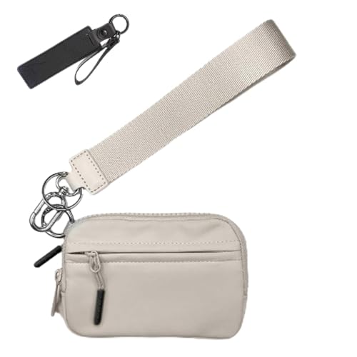 Corelation The Wallet 2025 Nuovo portafoglio da polso in impermeabile da con cinturino donna nylon beige