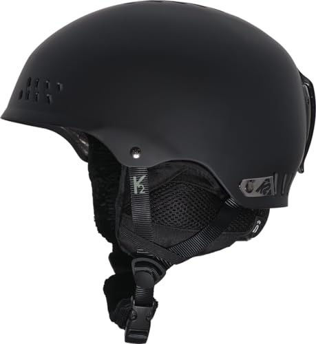 K2 – fase Pro Black Casco da sci, Uomo, 10B4000.3.1.S, black, S