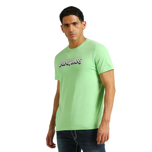 Image of Pepe Jeans Men's Cotton Slim Fit T-Shirt
