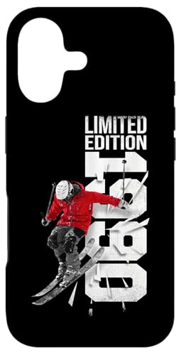 Skiing XL[[ XL[[ 1990 N܂̒aAXL[ XL[ X}zP[X iPhone 17 p