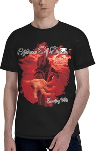 Photo de Children of Bodom Something Wild Band T Shirt Boy's Fashion Round Neck Tops Summer Short Sleeve Tee(XX-Large)