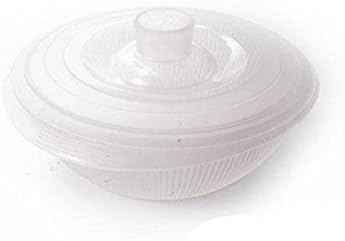 Silikomart | COC 03 Runder Silikonbehälter, antihaftbeschichtet, 1er-Pack Mikrowellen-Kochform ø185 h 65 mm, Made in Italy