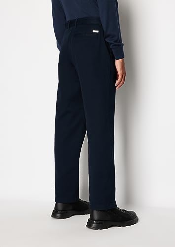 Armani Exchange Men's Merino Wool Mix Pullover Logo Sweater4