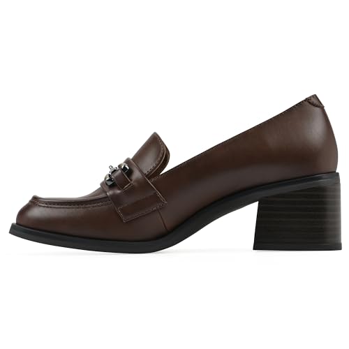 Image of WHITE MOUNTAIN Women's Nacho Block Heel Loafer